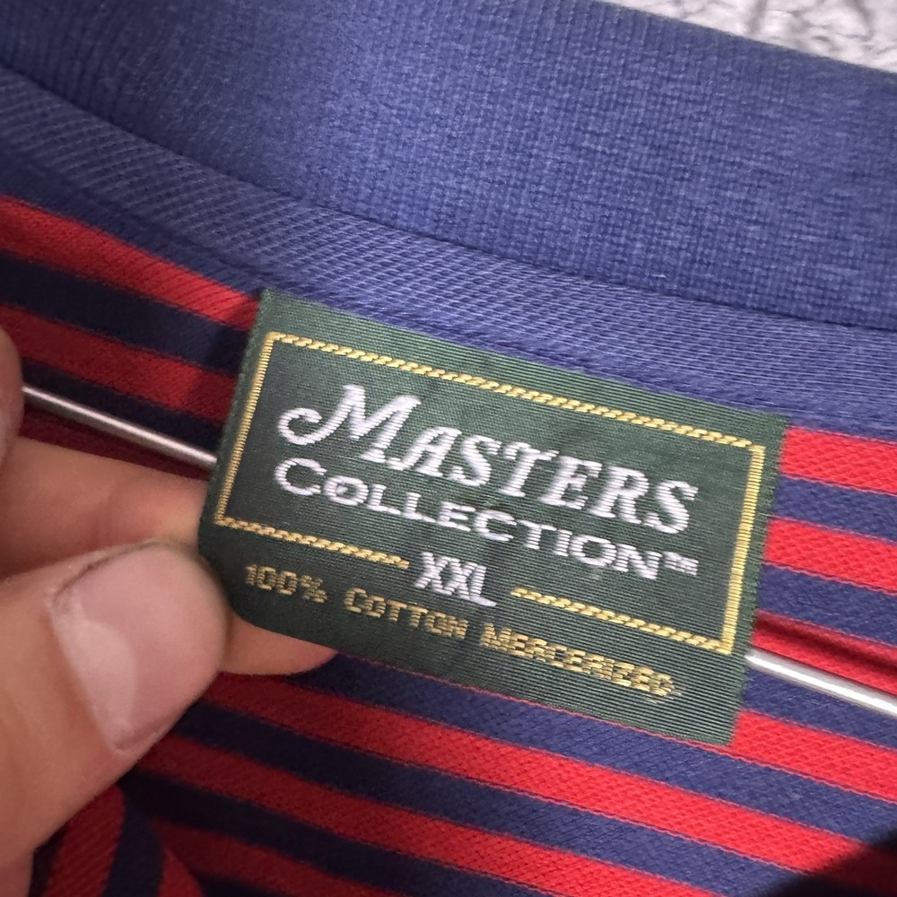 Masters Polo Shirt Mens XXL Masters Collection Augusta National Golf Mercerized - Picture 5 of 10